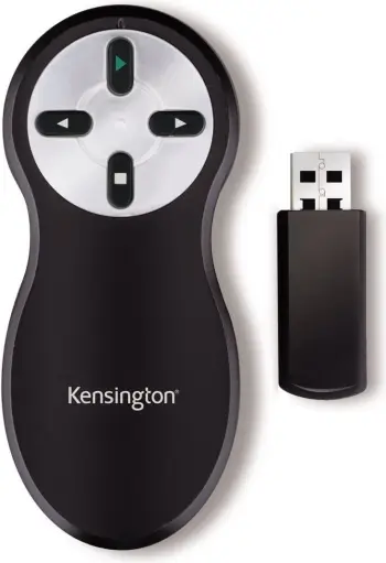 Telekomandë prezantimi Kensington Pilot K33373EU, 20m, e zezë