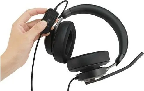 Dëgjuese Kensington H1000, USB, të zeza - 3