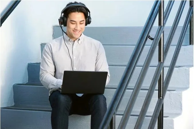 Dëgjuese Kensington H1000, USB, të zeza - 7