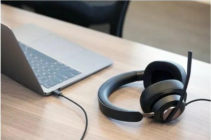 Dëgjuese Kensington H1000, USB, të zeza - 8