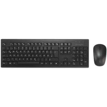 Combo (Tastierë & Maus) Kensington KM270 EQ / Pa kabllo / QWERTZ – Zezë