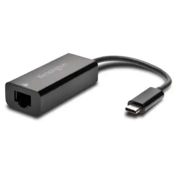 Adapter USB-C në Ethernet Kensington CA1100E, 1000 Mbit/s, i zi