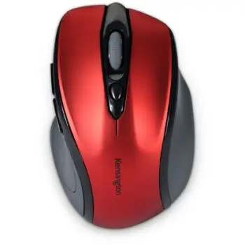 Maus Kensington Pro Fit Wireless, mid-size, 1600 DPI, RF wireless, e kuqe