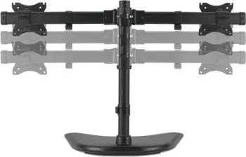 Mbajtëse monitorësh Kensington SmartFit Ergo, për 2 monitorë, deri 27 inç, rregullim lartësie, e zezë