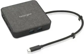 Docking station portabël Kensington MD120U4, USB4, 100 W, 10 Gbit/s, e zezë