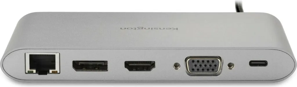 Dock USB-C Kensington UH1440P, 5Gbps, 85W, DP/HDMI/VGA, Argjendtë - 3