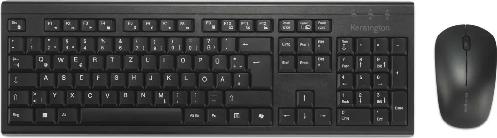 Set desktop Kensington KM270 EQ, Wireless, Bluetooth, QWERTZ, i zi - 2