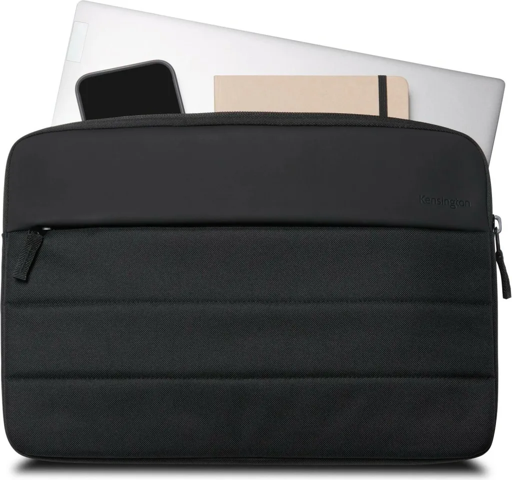Mbështjellës laptopi Kensington EQ, 12”, i zi - 5