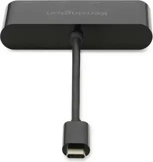 USB hub Kensington CH1200, 4 porta, USB-C 10Gbps, e zezë