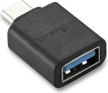 Adapter USB-C në USB-A Kensington CA1010, 5Gbps, 3A, e zezë - 1