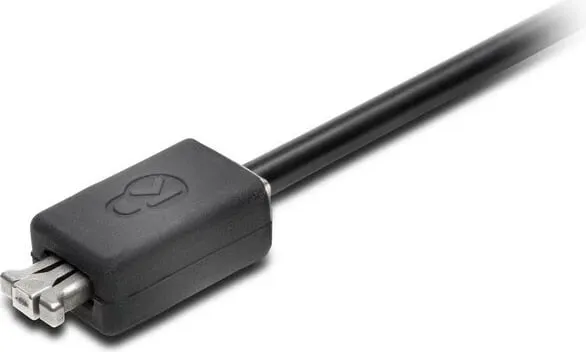 Kensington MiniSaver Lock, 1.8 m, çelës, çelik karboni, e zezë - 11