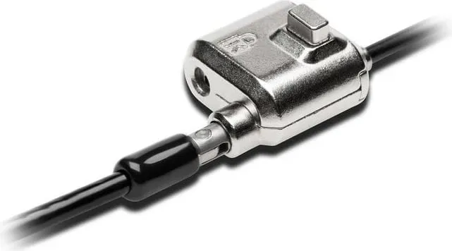 Kensington MiniSaver Lock, 1.8 m, çelës, çelik karboni, e zezë - 9