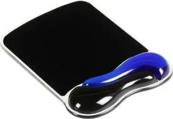 Mauspad Kensington Duo Gel, me mbështetje për dorë, blu/gri