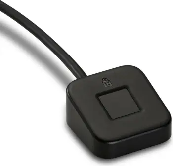 Çelës gjurmë gishti Kensington VeriMark Desktop, USB, i zi