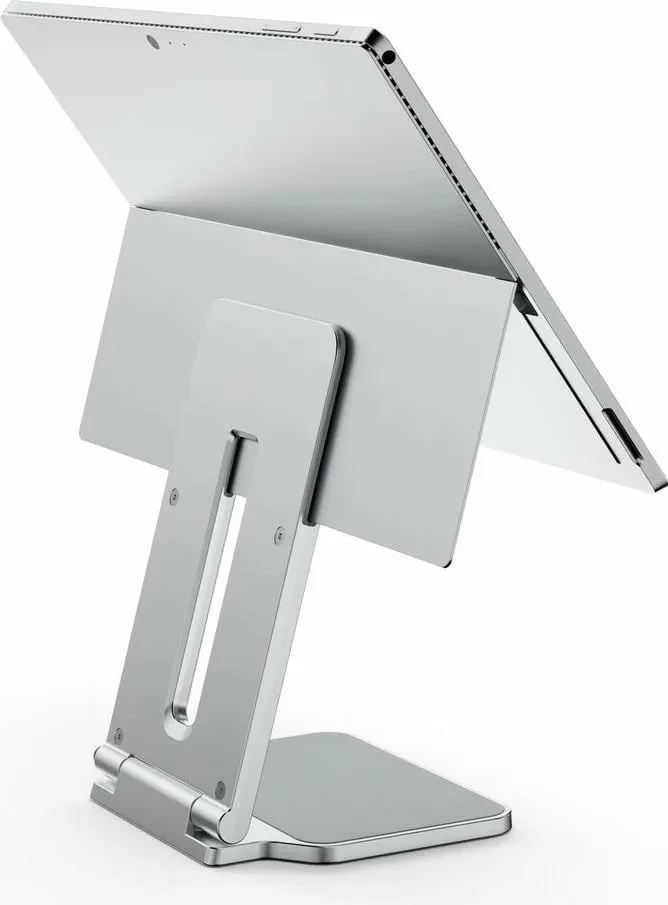 Stendë multimedia Kensington për Surface Pro/Go, alumin, platinium - 1