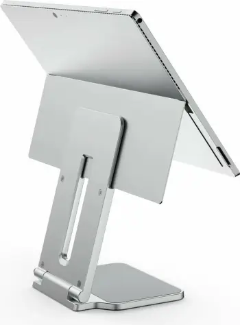Stendë multimedia Kensington për Surface Pro/Go, alumin, platinium