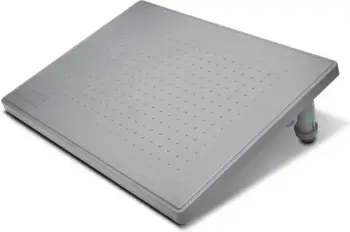 Mbeshtetese këmbësh Kensington SmartFit SoleMate, ergonomike, lartësi e rregullueshme, gri