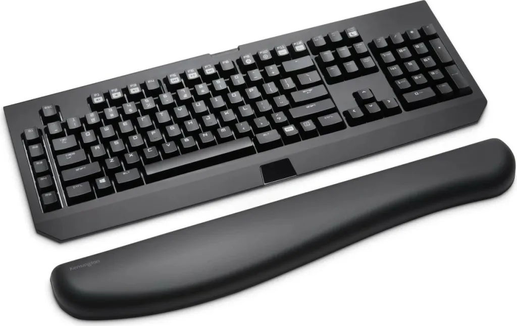 Mbështetëse kyçi Kensington Ergosoft, e zezë - 4