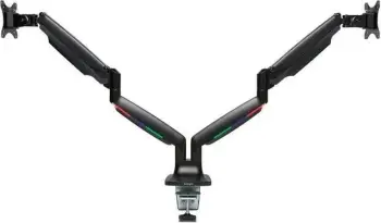 Krah monitori i dyfishtë Kensington SmartFit One-Touch, 13-34 inç, 9kg, i zi