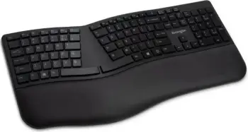 Tastierë wireless Kensington PROFIT ERGO, full-size, AZERTY, e zezë