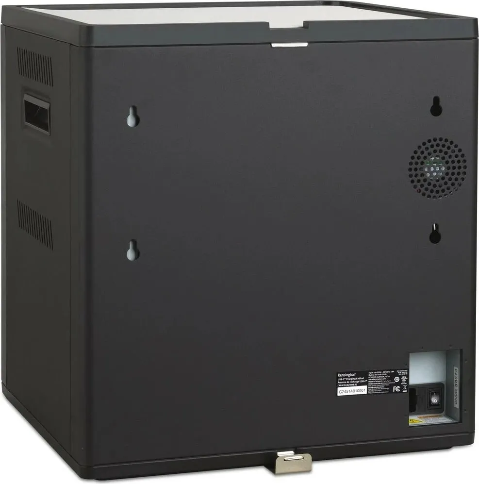Kabinet karikues Kensington Charging Cabinet USB-C, i zi - 8
