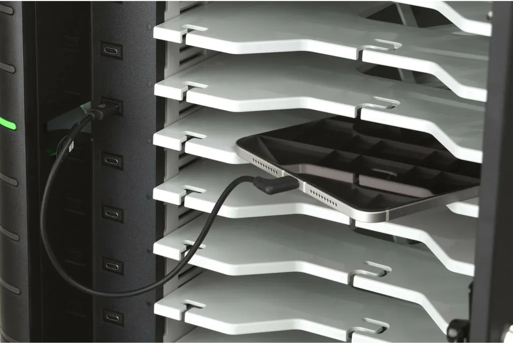 Kabllo karikimi Kensington USB-C, set 10 copë, e zezë - 2