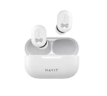 Dëgjuese Havit TW925 - TWS wireless, të bardha