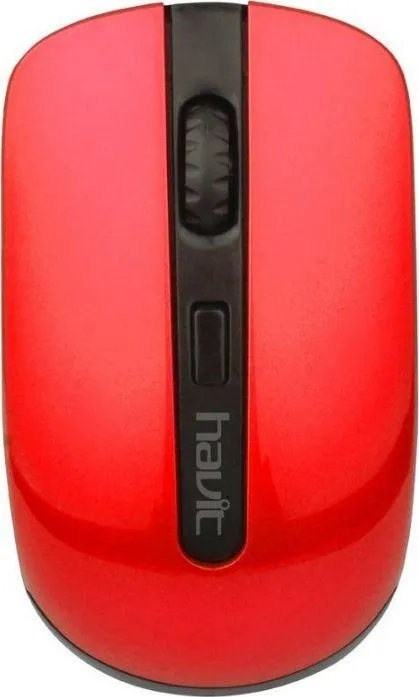 Maus Havit MS989GT, wireless, USB, i zi dhe i kuq - 1