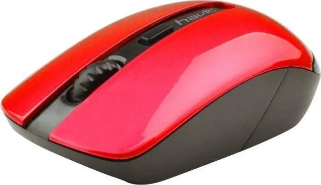 Maus Havit MS989GT, wireless, USB, i zi dhe i kuq - 2