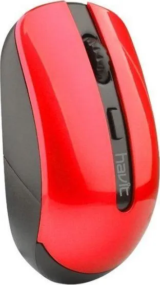 Maus Havit MS989GT, wireless, USB, i zi dhe i kuq - 3