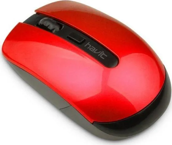 Maus Havit MS989GT, wireless, USB, i zi dhe i kuq - 4