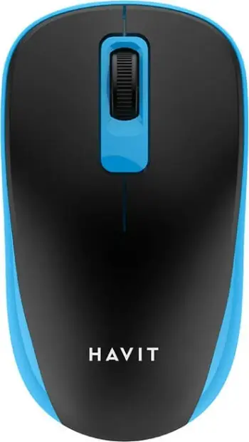 Maus wireless Havit MS626GT, 1200 DPI, 3 butona, USB-C, zi/blu