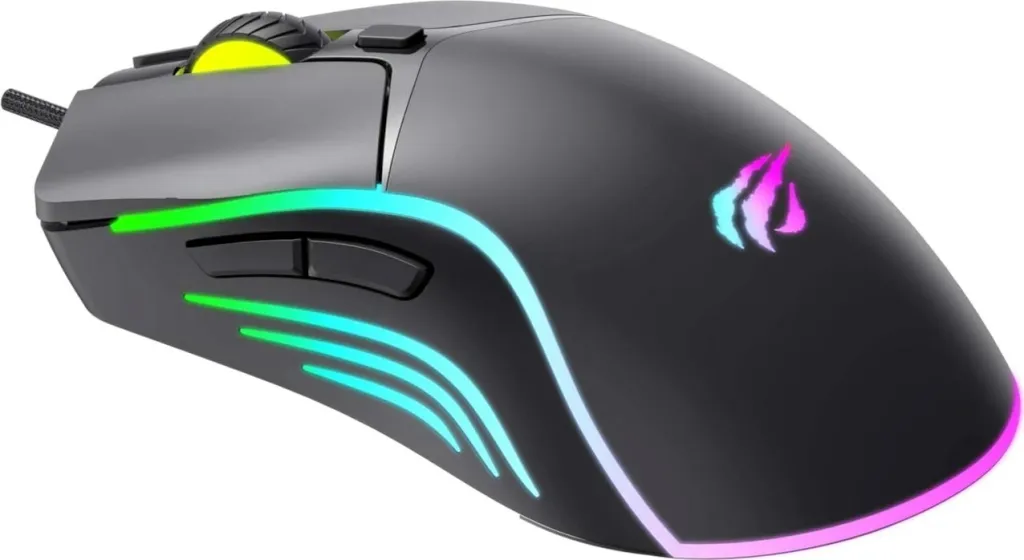 Maus gaming HAVIT MS1038, me tela, i zi - 2