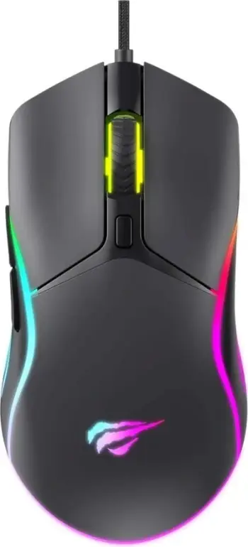 Maus gaming HAVIT MS1038, me tela, i zi