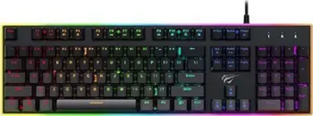 Tastierë Havit KB851L RGB, e zezë