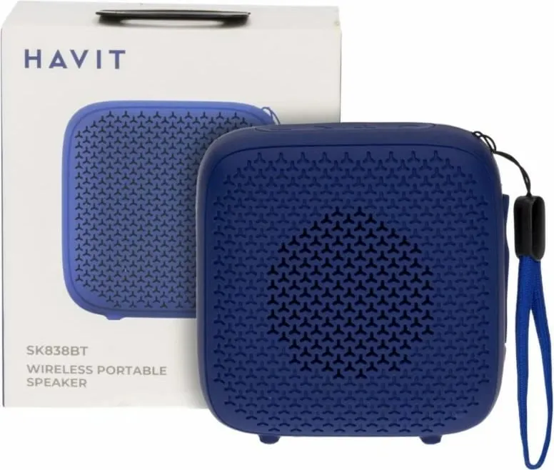 Boks bluetooth Havit SK838BT, blu - 4