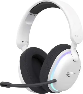 Kufje gaming Havit Fuxi-H7, të zeza dhe të bardha