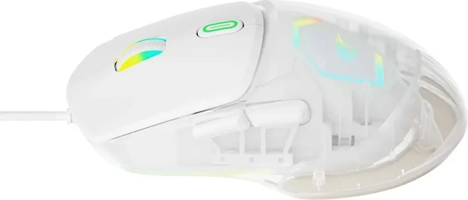 Maus gaming HAVIT StarBlaze-2, pa tela, bardhë e zi - 3