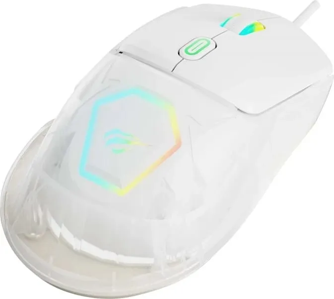 Maus gaming HAVIT StarBlaze-2, pa tela, bardhë e zi - 4