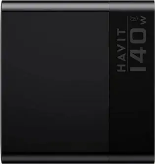 Karikues udhëtimi Havit 140W, UCLE004, i zi