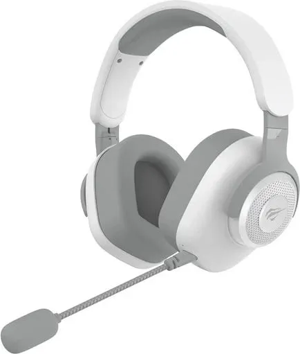 Kufje Havit H2230BG, Wireless, për lojëra, të bardha - 1