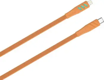 Kabëll USB Type-C Havit CB6255, 1 m, Portokalli