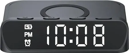 Karikues induktiv Havit W3031 me timer, USB Type-C, 15 W, Zi - 3