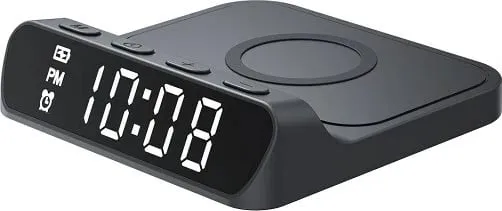 Karikues induktiv Havit W3031 me timer, USB Type-C, 15 W, Zi - 4