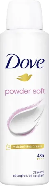 Deodorant Dove Powder Soft 48H, 150 ml