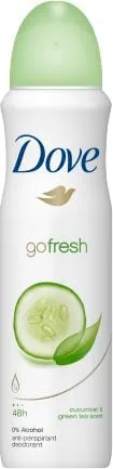 Deodorant Dove Go Fresh Cucumber Green Tea, spray, 6x250ml, për gra - 1