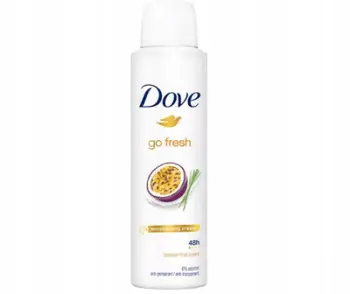 Deodorant Dove Go Fresh Passion Fruit 48H, 150 ml