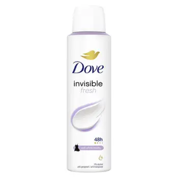 Antiperspirant sprej Dove Invisible Fresh, 150 ml