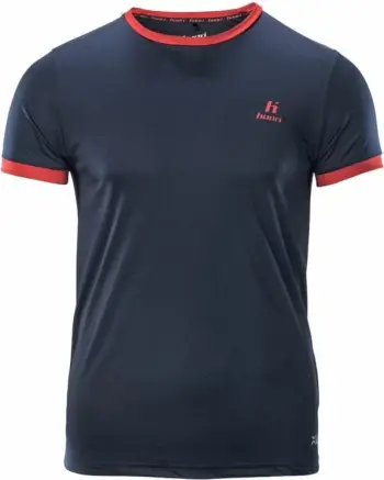 Bluzë sportive Huari Tivor Senior, poliester 100%, për meshkuj, e bardhë