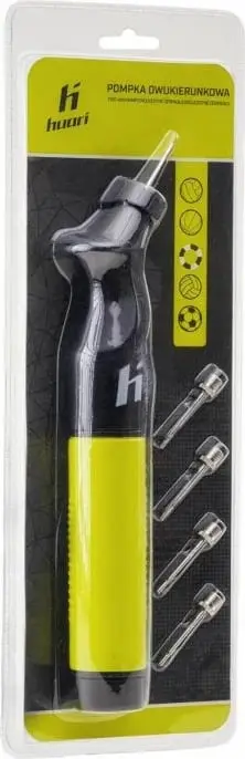 Pompe për topa Huari Pomiru 92800284611, 25.5cm, me 5 gjilpëra, e zezë